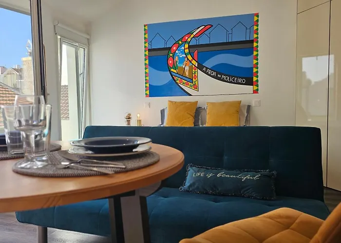 Appartement A Proa Do Moliceiro Canal - Sunny Terrace Aveiro